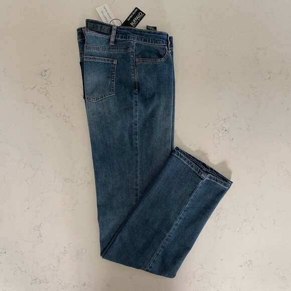 Buffalo David Bitton Boulevard Slim Fit MRise Cotton Blend Jeans Sz 10 x 32 NWT - Picture 2 of 12